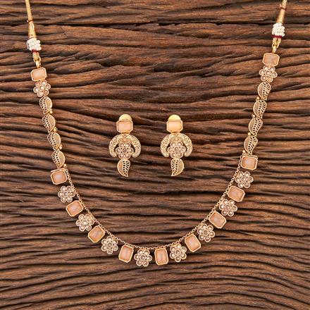 Antique Classic Necklace With Gold Plating