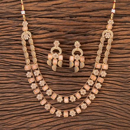 Antique Classic Necklace With Gold Plating
