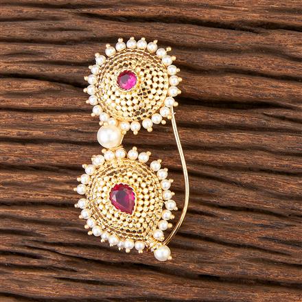 Antique Maharashtrian Nath With Gold Plating