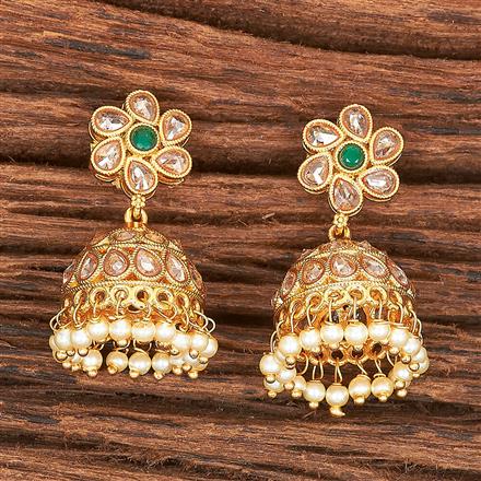 Antique Delicate Earring With Gold Plating