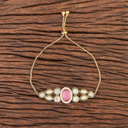 Antique Adjustable Bracelet With Gold Plating