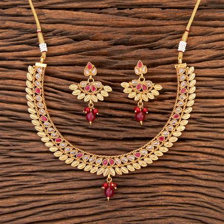 Antique Classic Necklace With Gold Plating