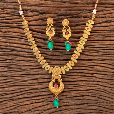 Antique Classic Necklace With Gold Plating