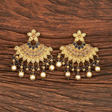 Antique Long Earring With Gold Plating