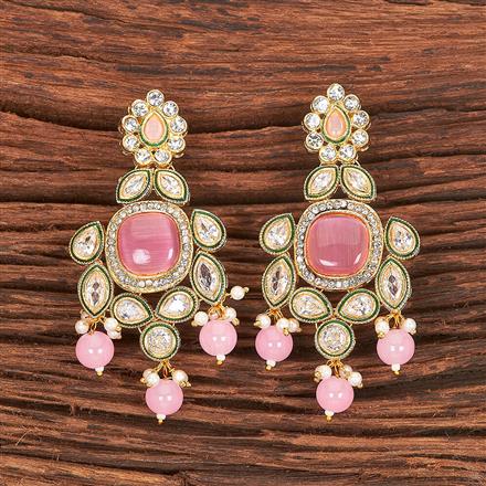 Antique Long Earring With Gold Plating