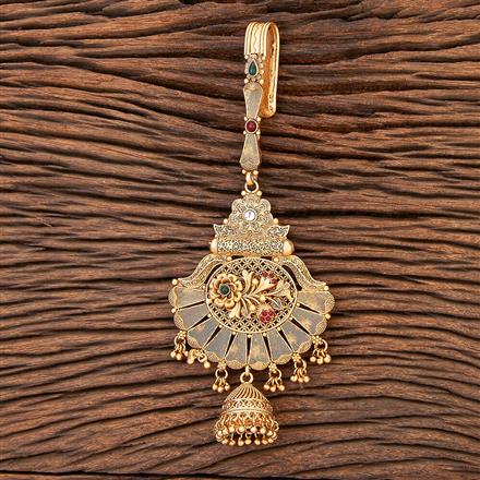 Antique Classic Jhuda With Matte Gold Plating
