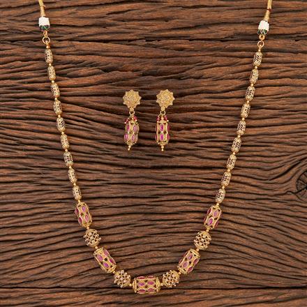 Antique Mala Necklace With Gold Plating