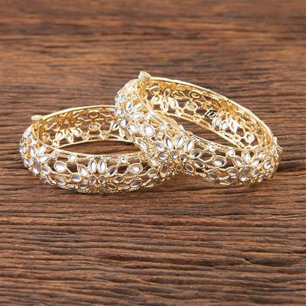 Antique Openable Bangles With Gold Plating