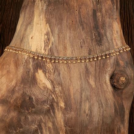 Antique Moti Belt With Gold Plating