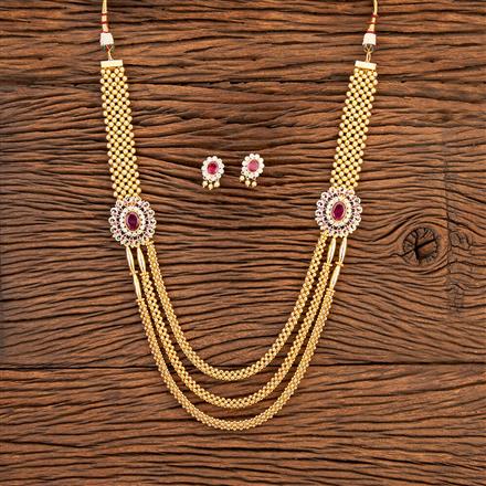 Antique Mala Necklace With Gold Plating