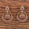 Antique Moti Earring With Mehndi Plating