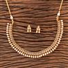 Antique Delicate Necklace With Gold Plating