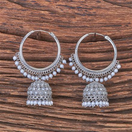 Antique Bali With Rhodium Plating