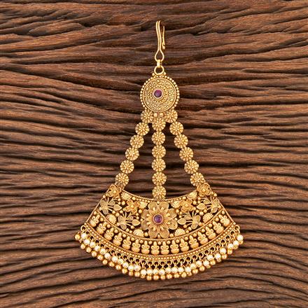 Antique South Indian Pasa With Matte Gold Plating