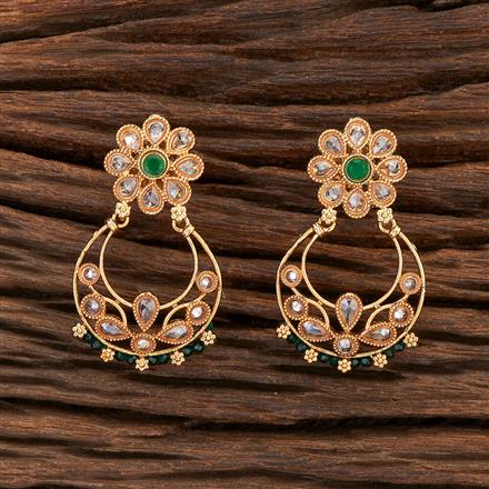 Antique Chand Earring With Gold Plating