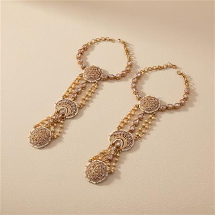 Antique Classic Hath Pan With Gold Plating