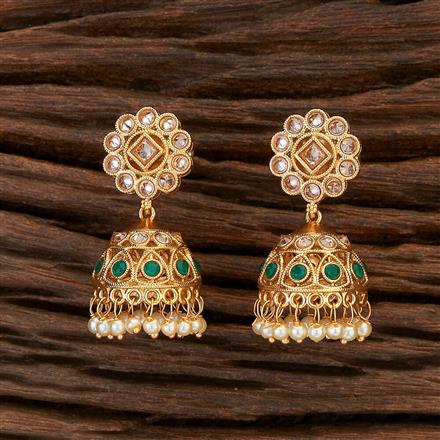 Antique Delicate Earring With Gold Plating