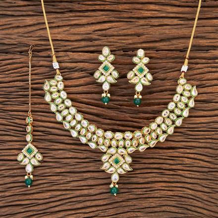 Antique Meenakari Necklace With Gold Plating