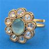 Antique Adjustable Ring With Gold Plating