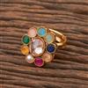 Antique Adjustable Ring With Gold Plating