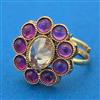 Antique Adjustable Ring With Gold Plating