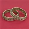 Antique Moti Bangles With Mehndi Plating