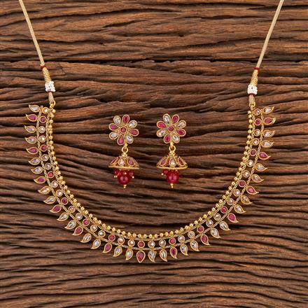 Antique Classic Necklace With Gold Plating