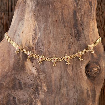 Antique Classic Belt With Gold Plating