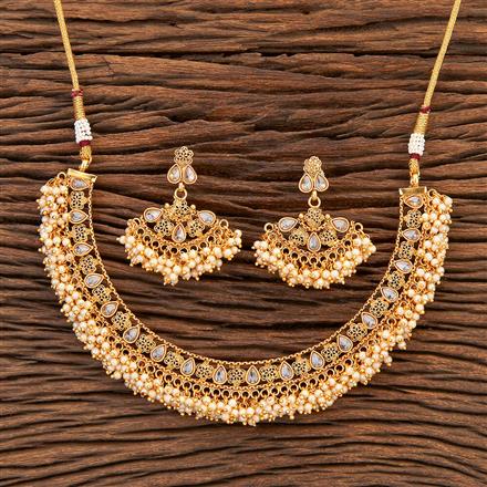 Antique Classic Necklace With Gold Plating