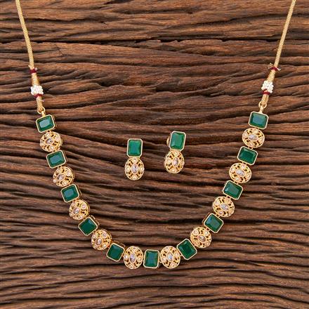 Antique Classic Necklace With Gold Plating
