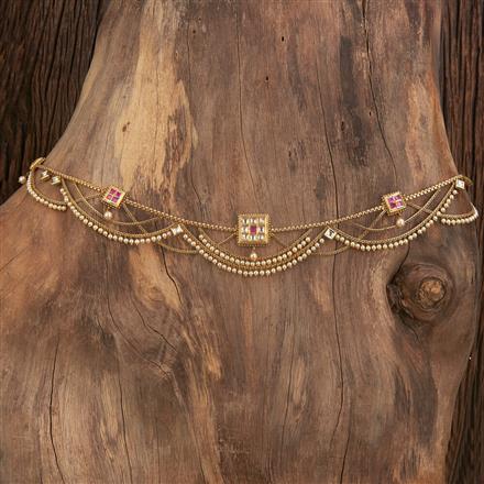 Antique Moti Belt With Gold Plating