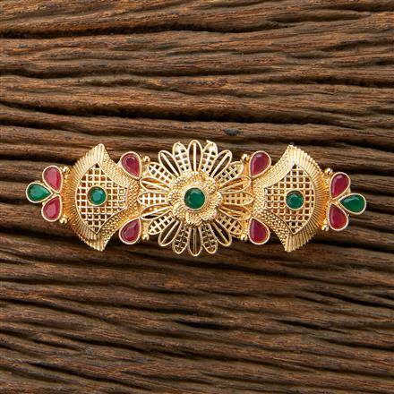 Antique Classic Hair Clip With Gold Plating