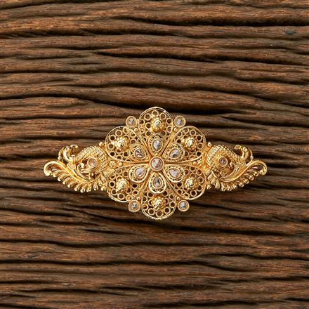 Antique Classic Hair Clip With Gold Plating