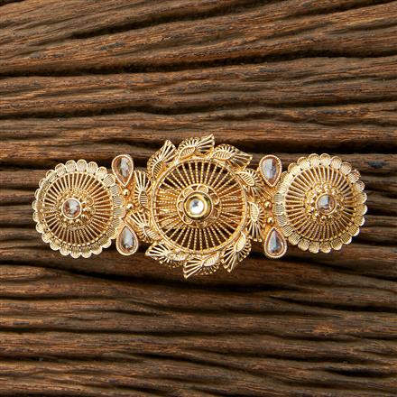 Antique Classic Hair Clip With Gold Plating