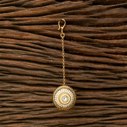 Antique Meenakari Bore With Gold Plating