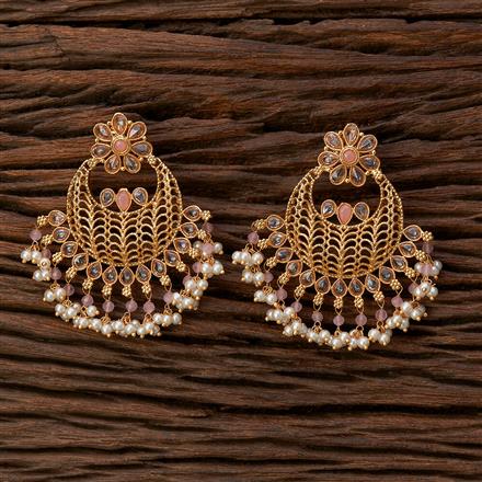 Antique Chand Earring With Gold Plating