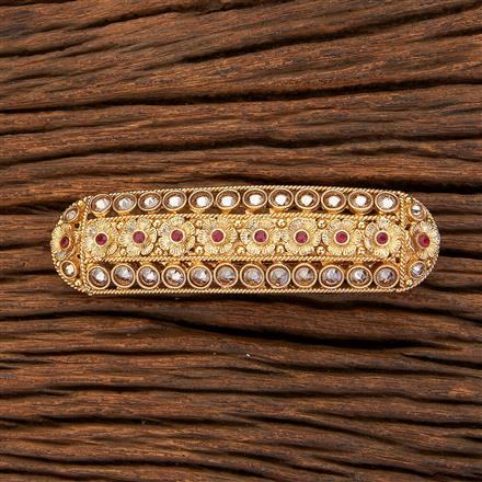 Antique Classic Hair Clip With Gold Plating