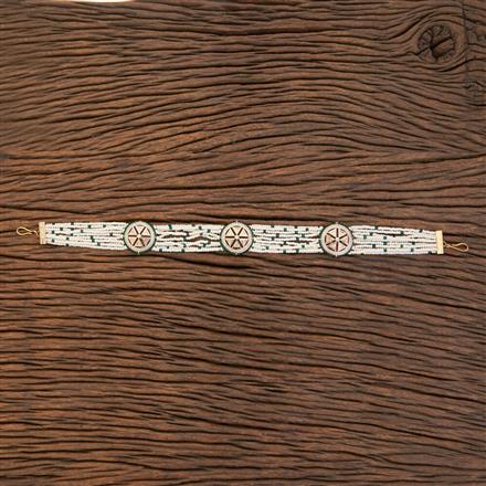 Antique Moti Shishful With Gold Plating