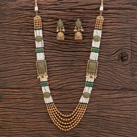 Antique Mala Necklace With Gold Plating