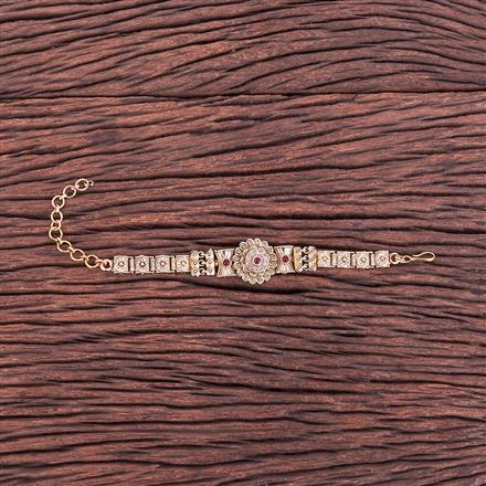 Antique Classic Bracelet With Matte Gold Plating