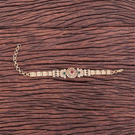 Antique Classic Bracelet With Matte Gold Plating