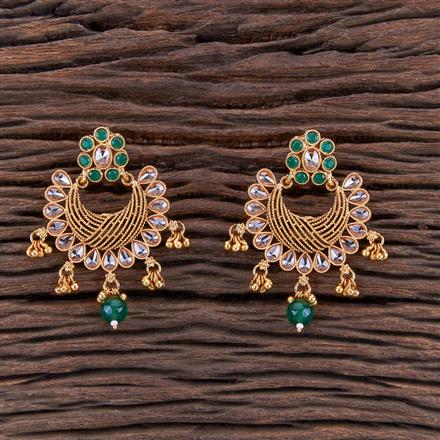 Antique Chand Earring With Gold Plating