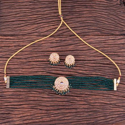 Antique Choker Necklace With Gold Plating