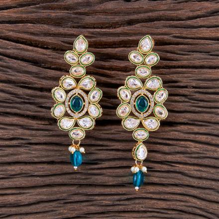 Antique Long Earring With Gold Plating
