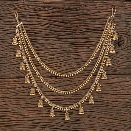 Antique Side Belt With Gold Plating