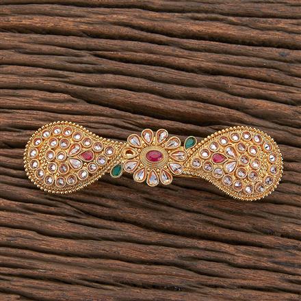 Antique Classic Hair Clip With Gold Plating