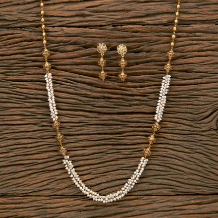 Antique Mala Necklace With Gold Plating