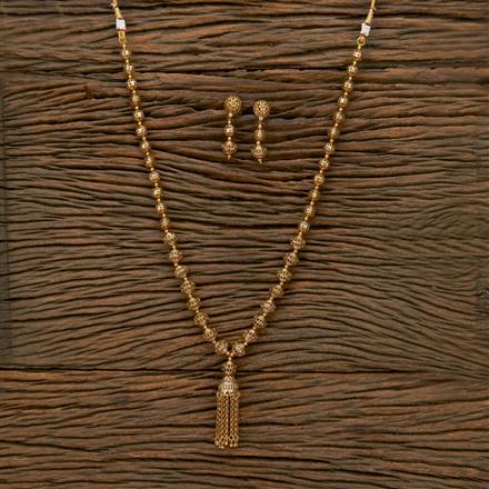 Antique Mala Necklace With Gold Plating