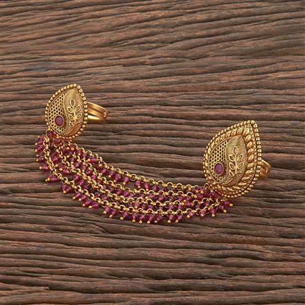 Antique Double Ring With Gold Plating