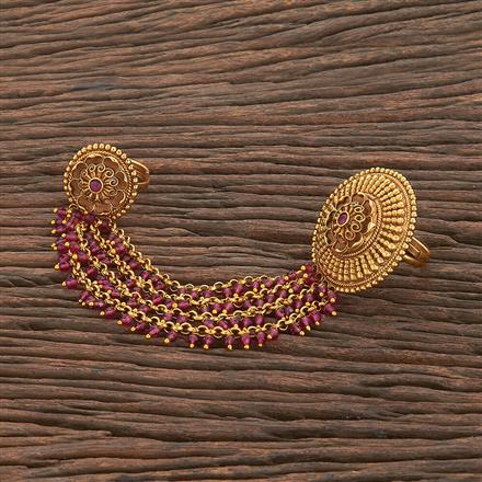 Antique Double Ring With Gold Plating